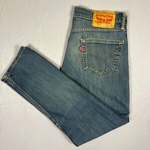 Levis 511 Slim Fit Jeans Mens W30 L30 Medium Wash Blue Denim 04511-0408